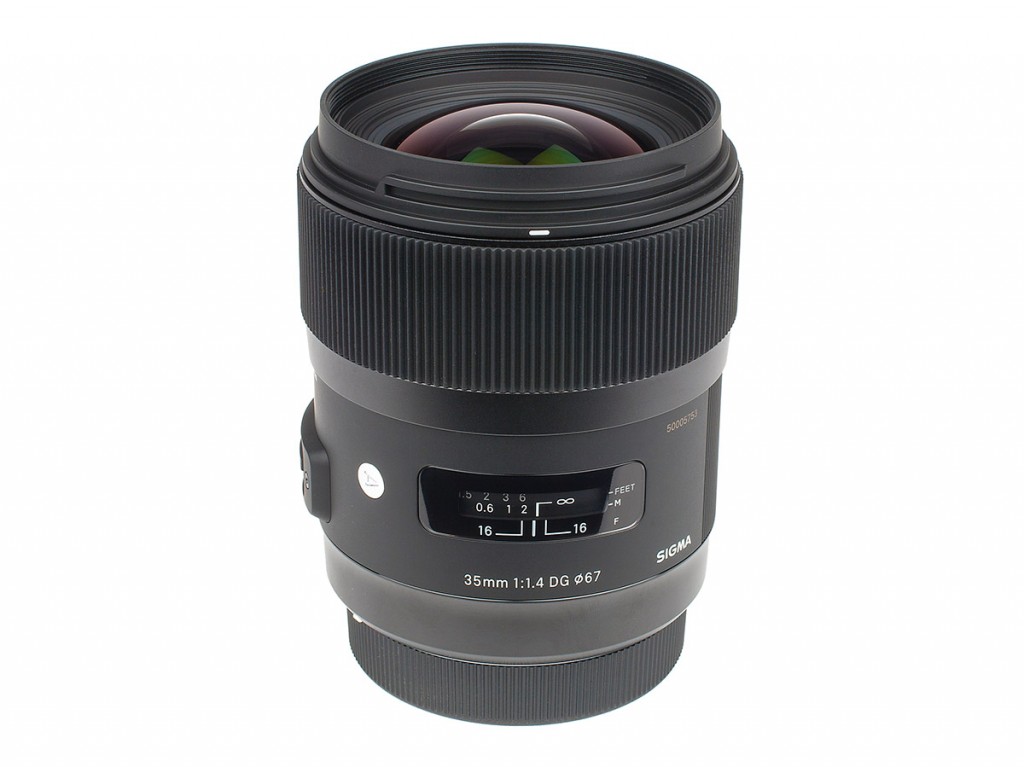 Sigma 35 mm f/1,4 DG HSM Art test