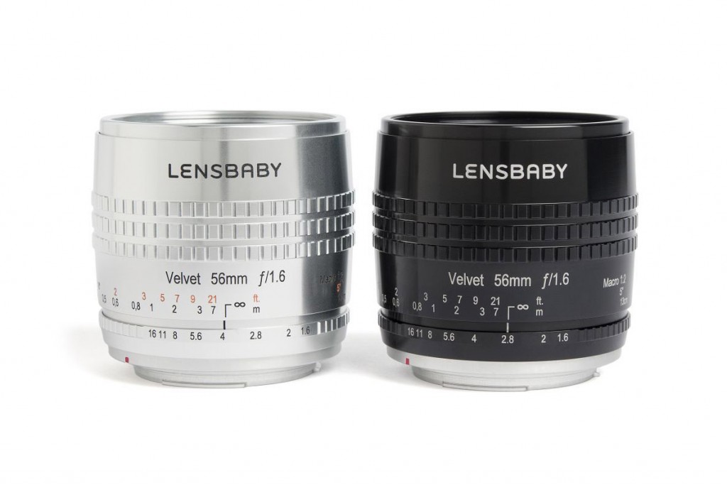 Lensbaby Velvet 56 mm F1,6 objektiv makro