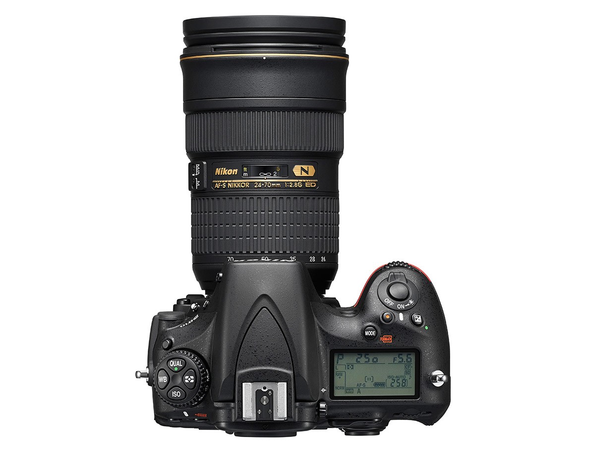 Nikon D810 ovansida Nikkor AF-S 24-70mm f/2,8 G ED test Objektivtest.se