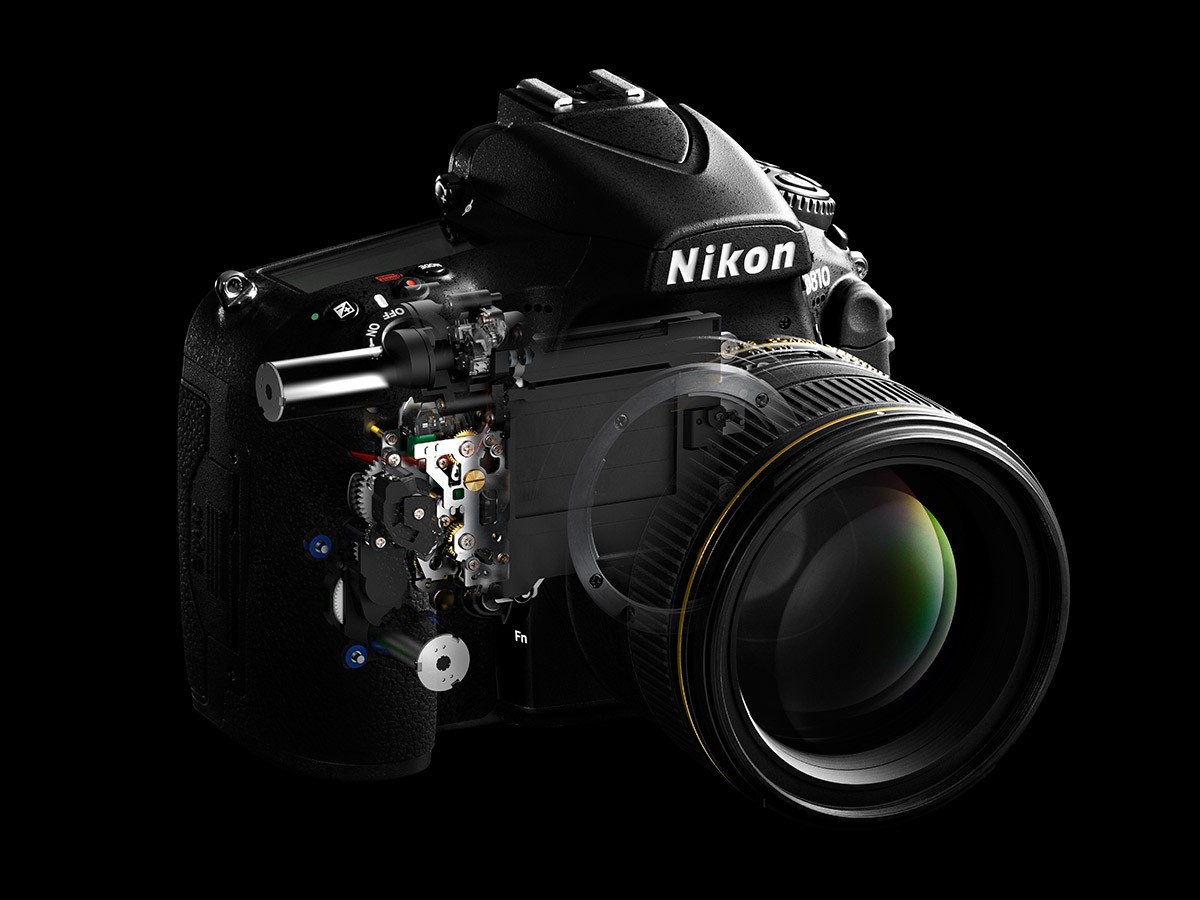 Nikon D810 kameratest slutare spegel