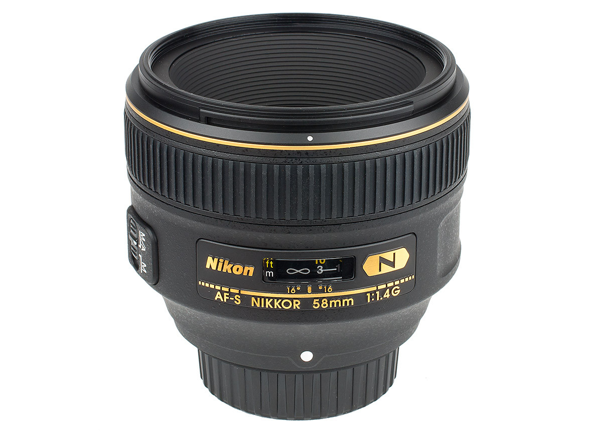 Nikon AF-S 58 mm f/1,4 G test
