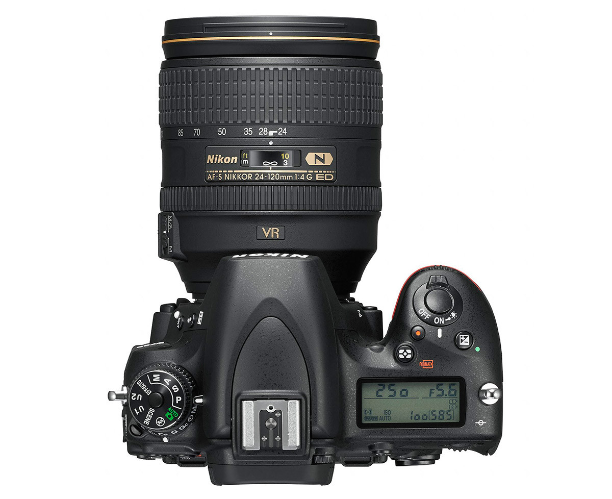 Nikon D750 knappar reglage