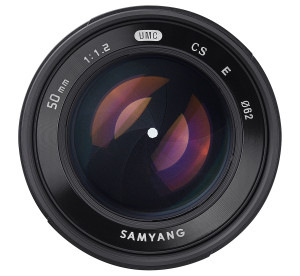 Samyang 50mm f/1,2 AS UMC CS ljusstarkt objektiv