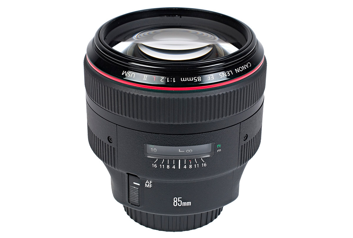 Canon EF 85mm f/1,2 L II USM test tele objektiv