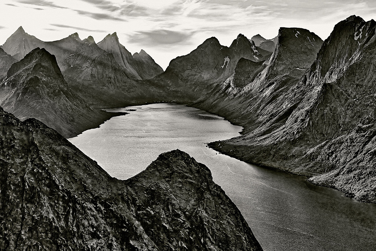 Claes Grundsten Kjerkfjorden Lofoten Norge landskapsfotografering Canon EOS 5D Mark III