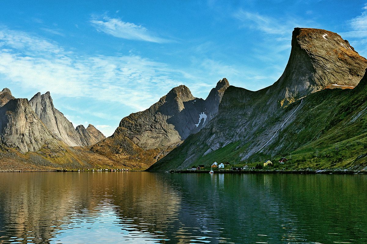 Claes Grundsten bok Lofoten 9 Kjerkfjorden
