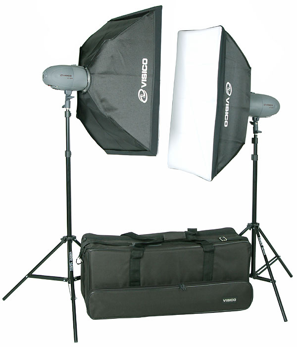 Photax studioblixtar Visico VL-200 studioblixtpaket för porträtt stillében produktfoto julklappstips