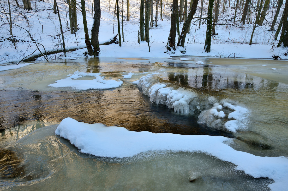 Vinter naturfotografering Skäralid vid Skärån foto Christian Nilsson Objektivtest.se