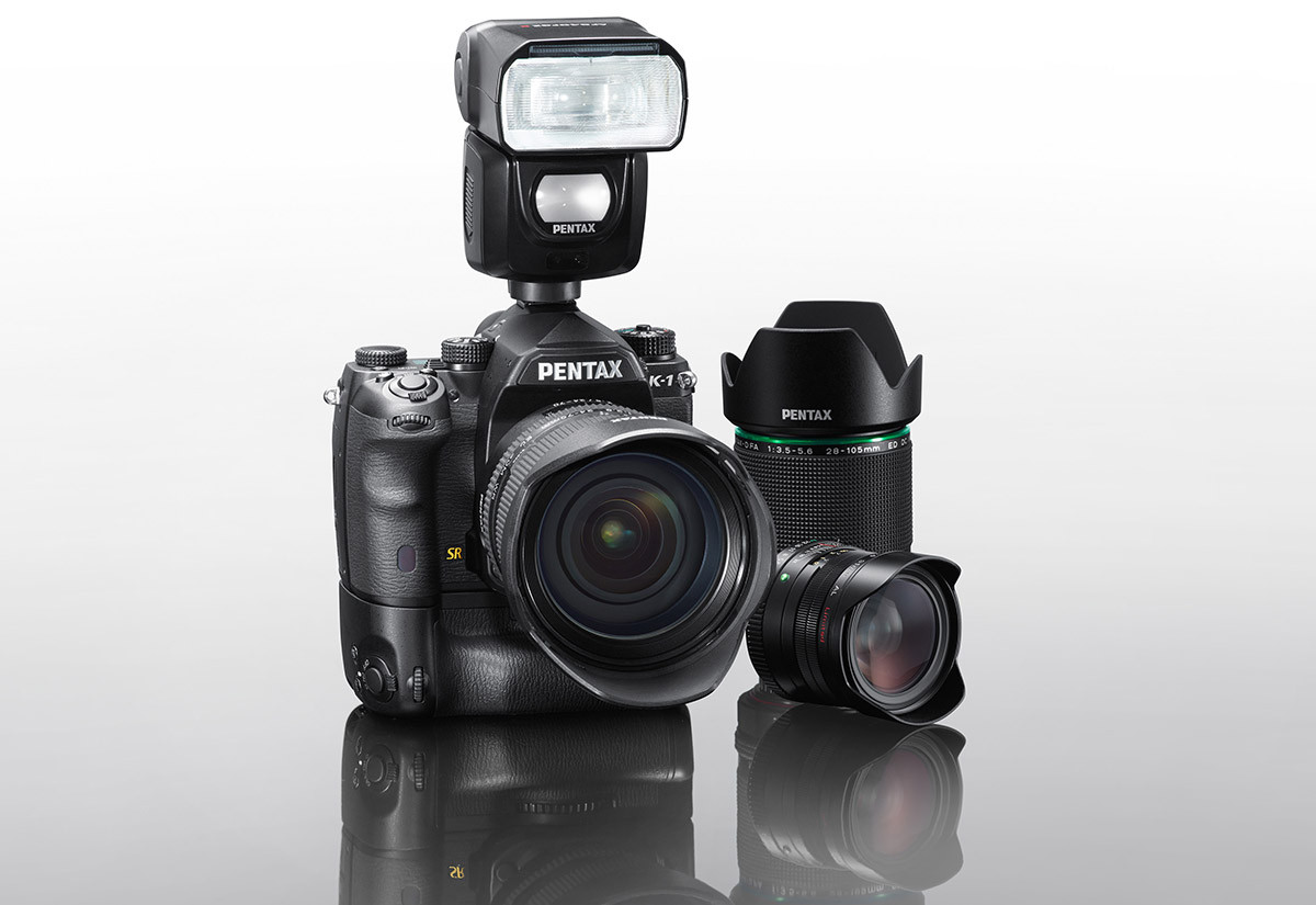 Pentax K-1 systemkamera full utrustning