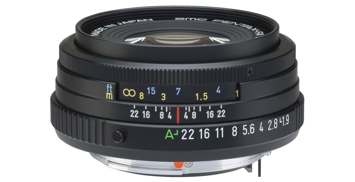 Pentax SMC FA 43 mm f/1,9 Limited test fullformatsobjektiv