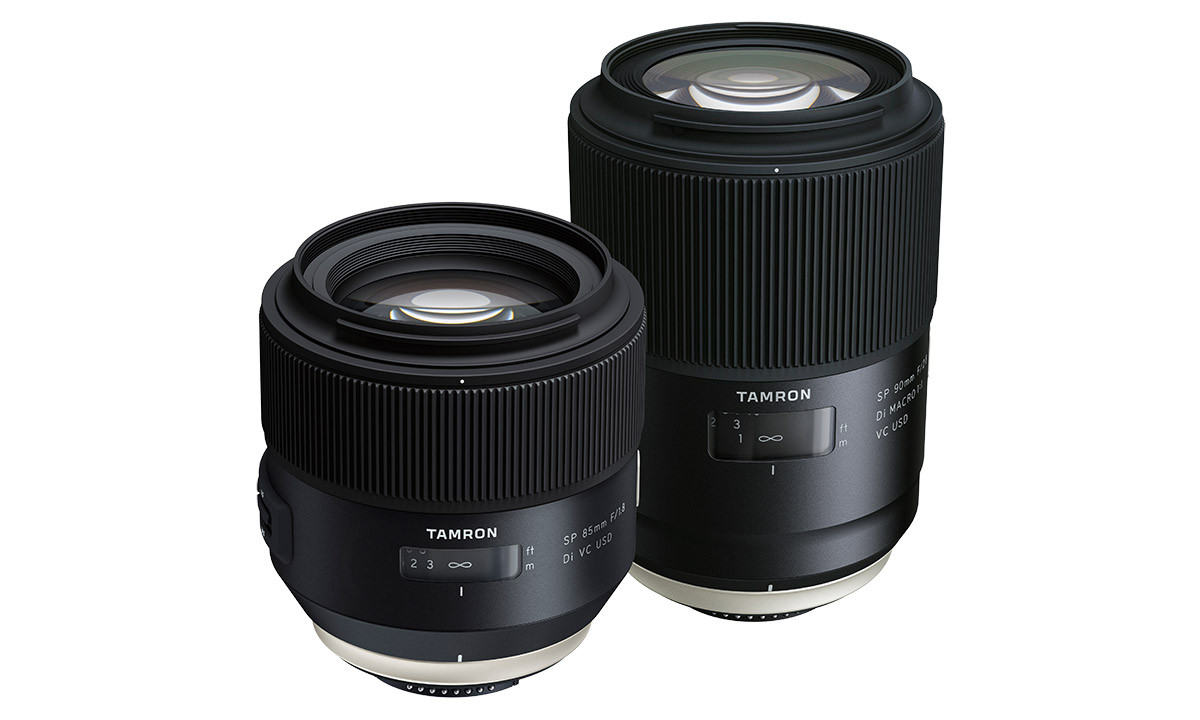Tamron SP 85mm f/1.8 Di VC USD & Tamron SP 90mm f/2.8 Di VC USD Macro