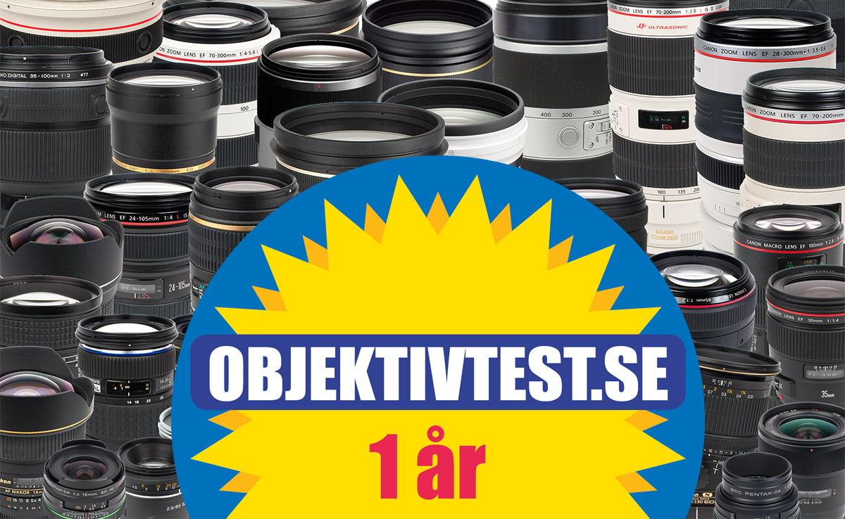 Objektivtest.se fyller ett år