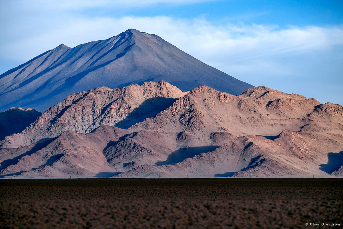 Blogg av Claes Grundsten Vulkanen Arizaro vid Tolar Grande Argentina. Fotograferad med Fujifilm X-T1