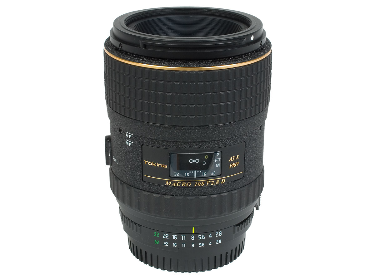 Tokina AT-X 100 mm f/2,8 Pro D Macro test makroobjektiv