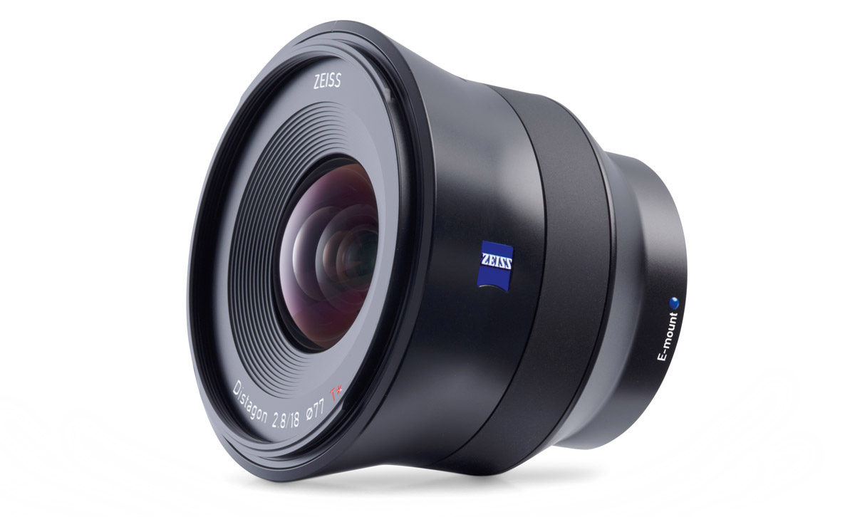 Zeiss Batis 18 mm f/2,8 vidvinkelobjektiv för fullformat med Sony E-fattning