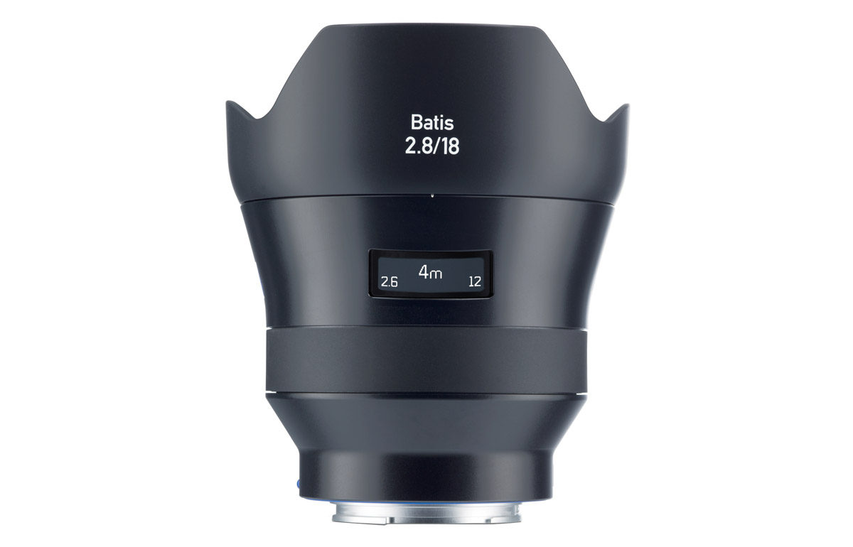 Zeiss Batis 18mm f/2.8 fullformat objektiv Sony A7-serien