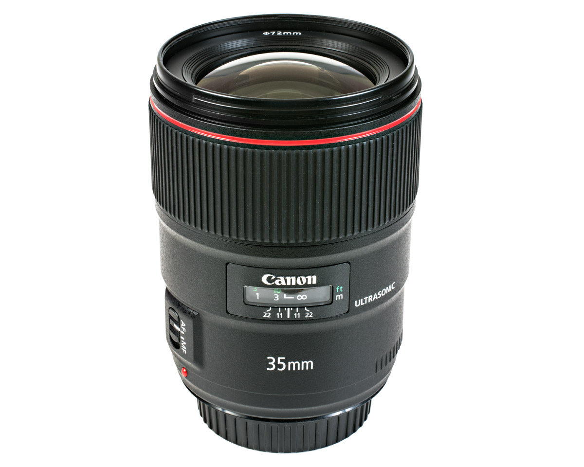 Canon EF 35 mm f/1,4 L II USM test ljusstarkt vidvinkelobjektiv