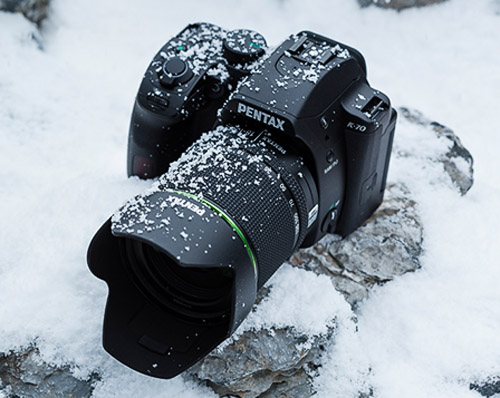 Pentax K-70 köldtålig ned till -10 grader