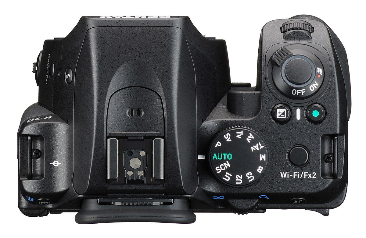 Pentax K-70 ovansida