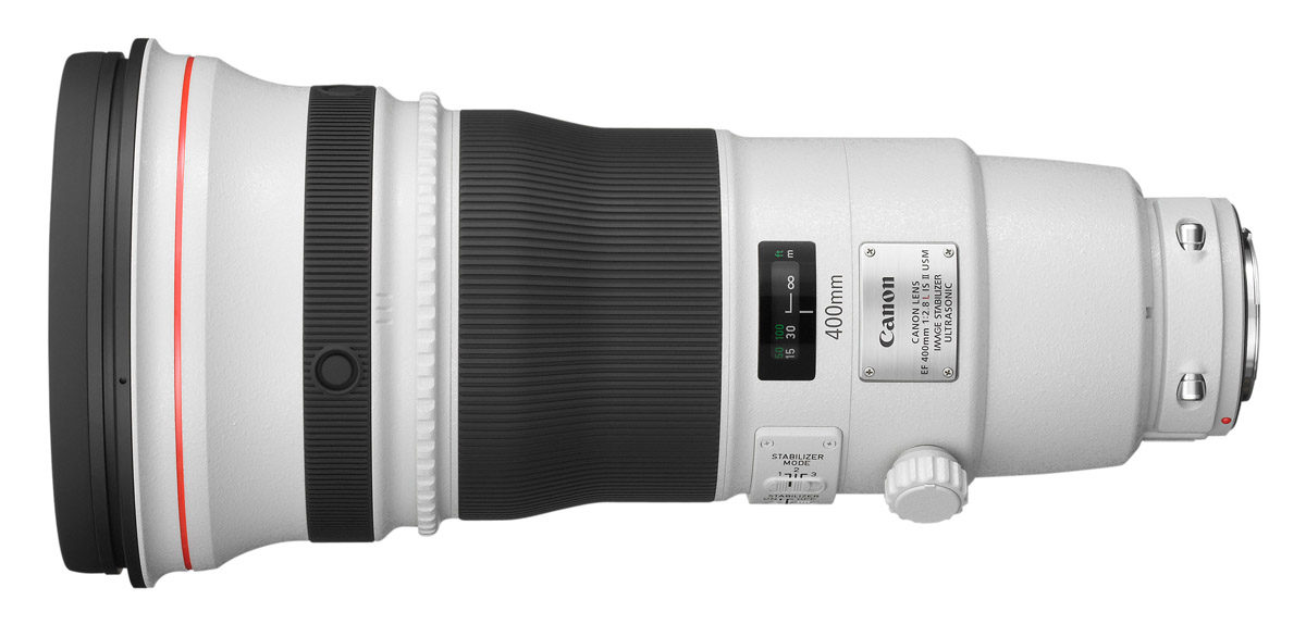 Canon EF 400 mm f/2,8 L IS II USM test teleobjektiv referensklass Objektivtest.se