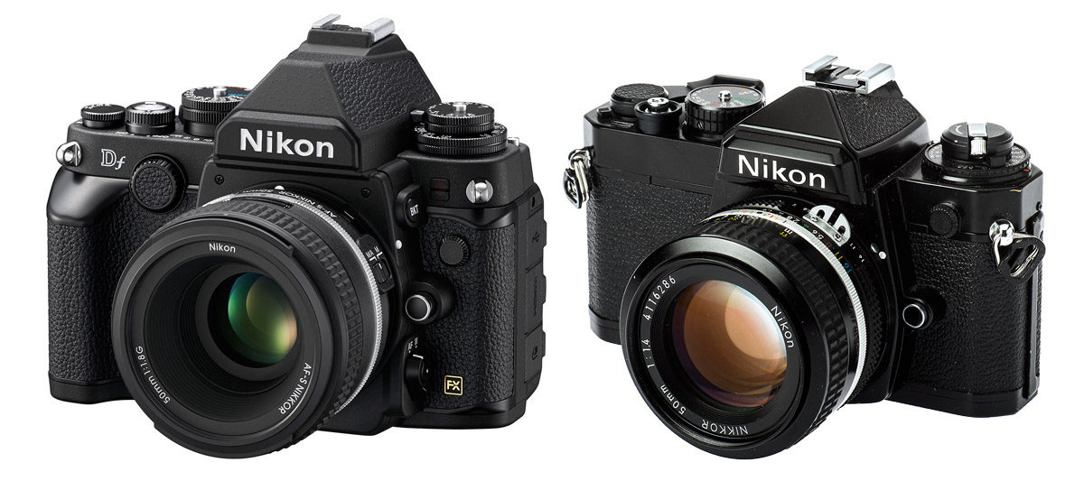 Nikon Df vs Nikon FE