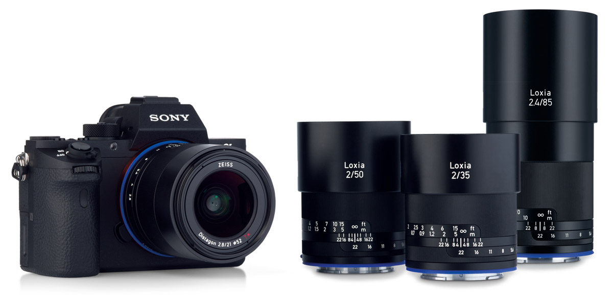 Zeiss Loxia objektivserie Sony fullformat E-fattning