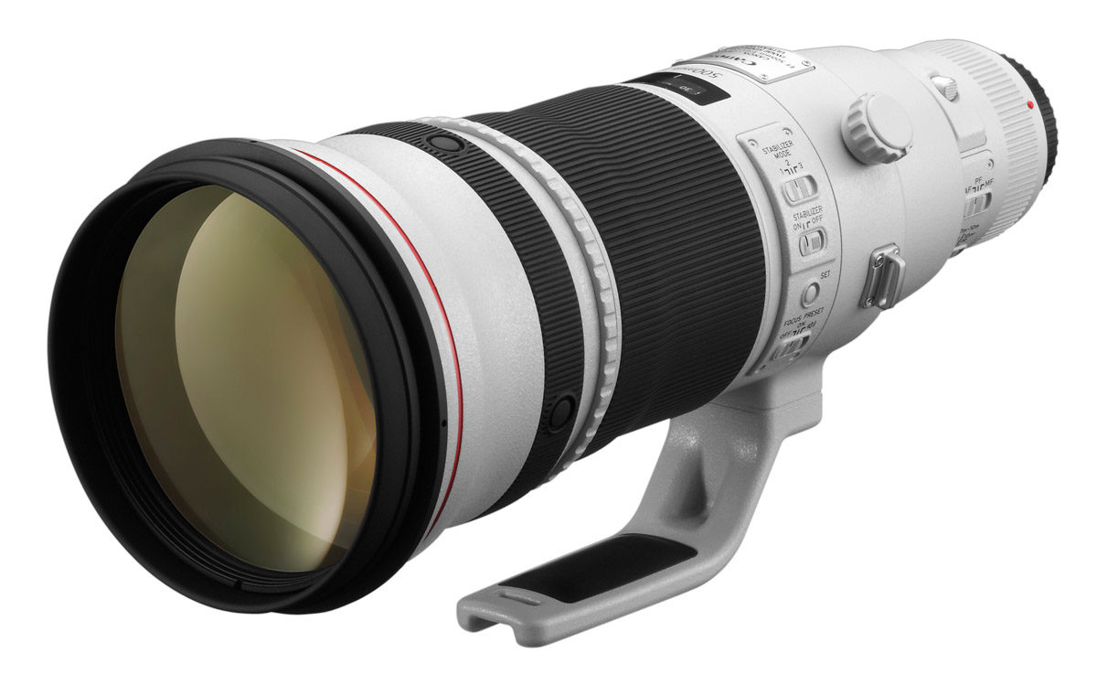 Canon EF 500 mm f/4 L IS II USM test supertele objektivtest