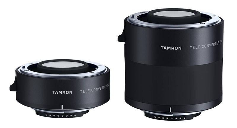 Tamron TX-X14 1,4x telekonverter samt Tamron TC-X20 2x telekonverter
