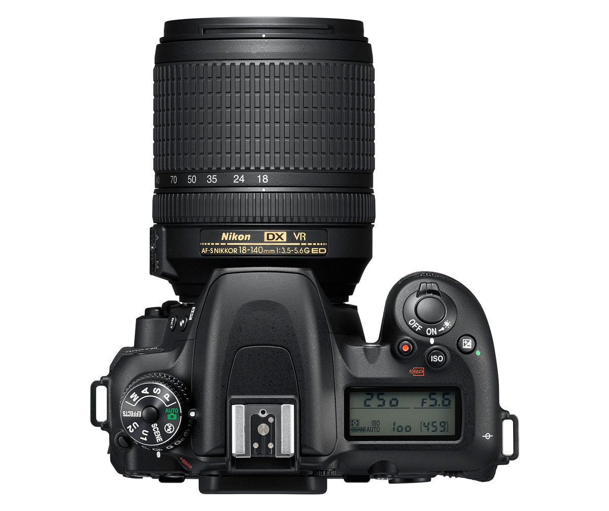 Nikon D7500 ljusmätare med 180 000 pixlar