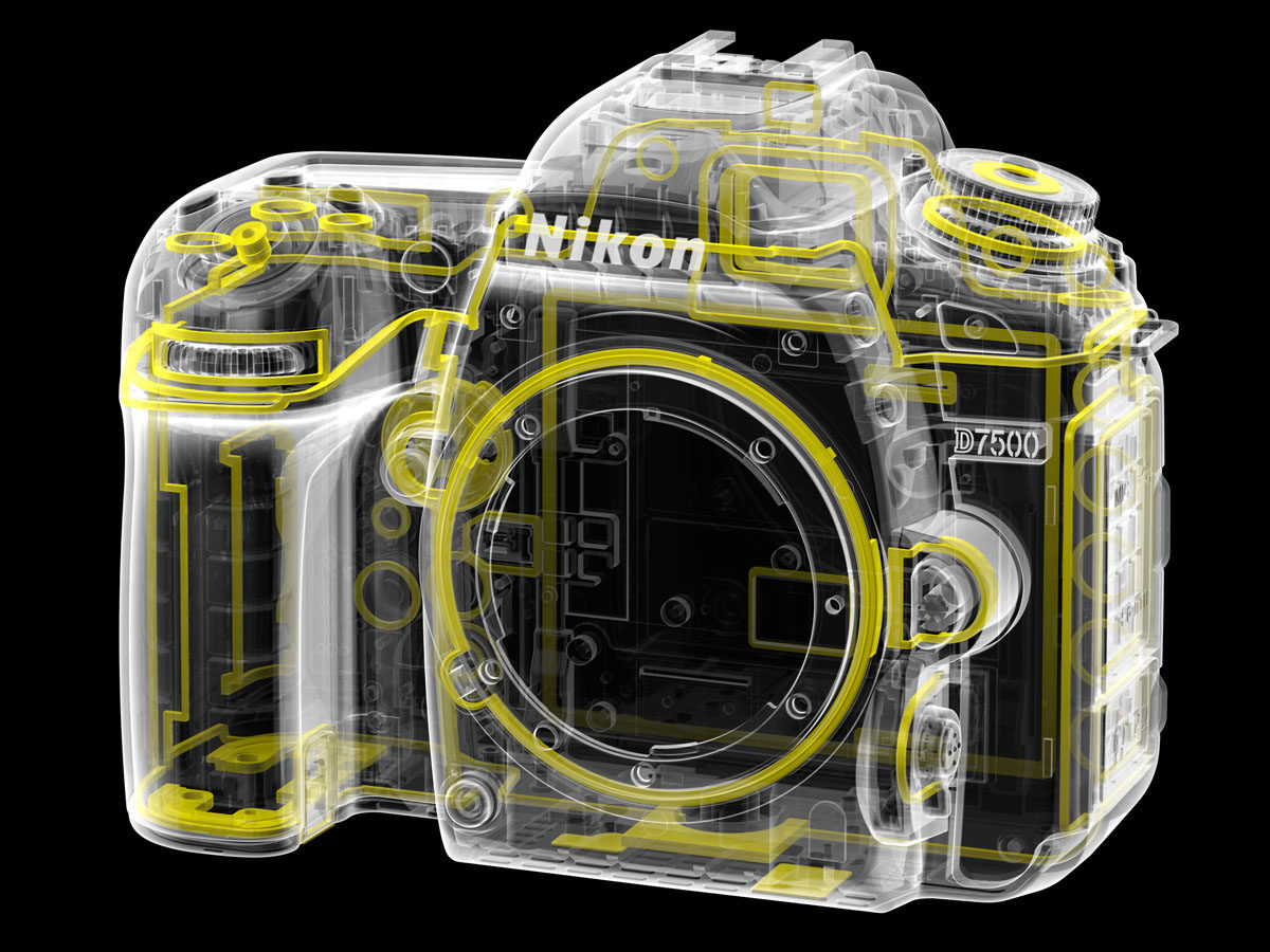 Nikon D7500 vädertätat kamerahus