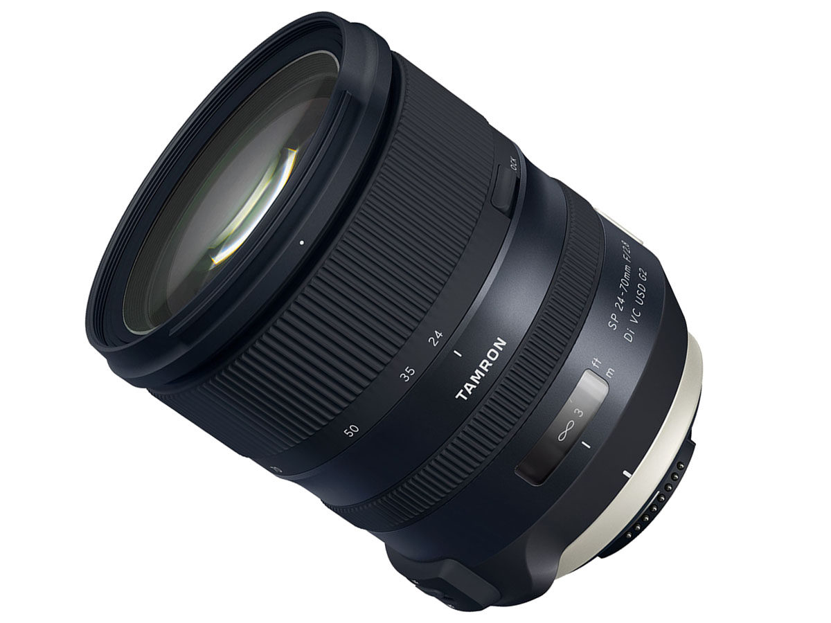Tamron SP 24-70 mm f/2.8 Di VC USD G2 ljusstark normalzoom fullformat