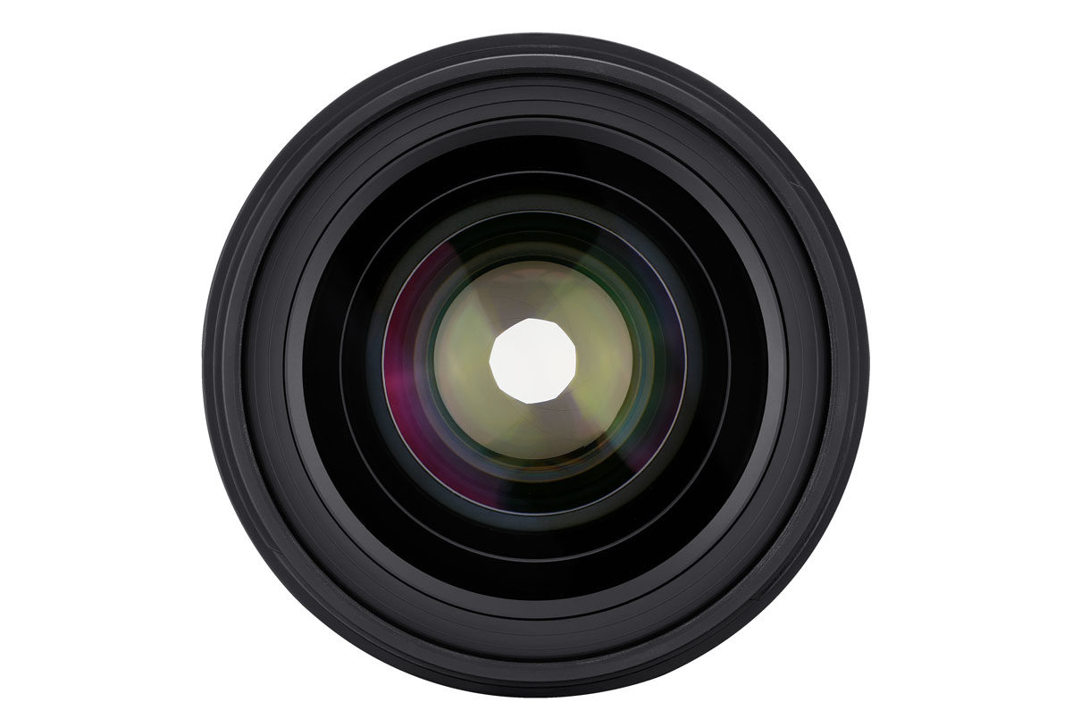 Samyang AF 35mm f/1.4 FE bländare med nio lameller