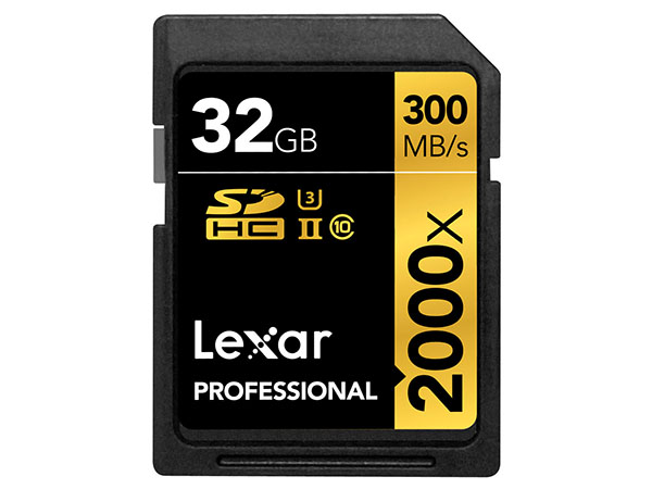Lexar 32 GB SDHC 2000X UHS-II