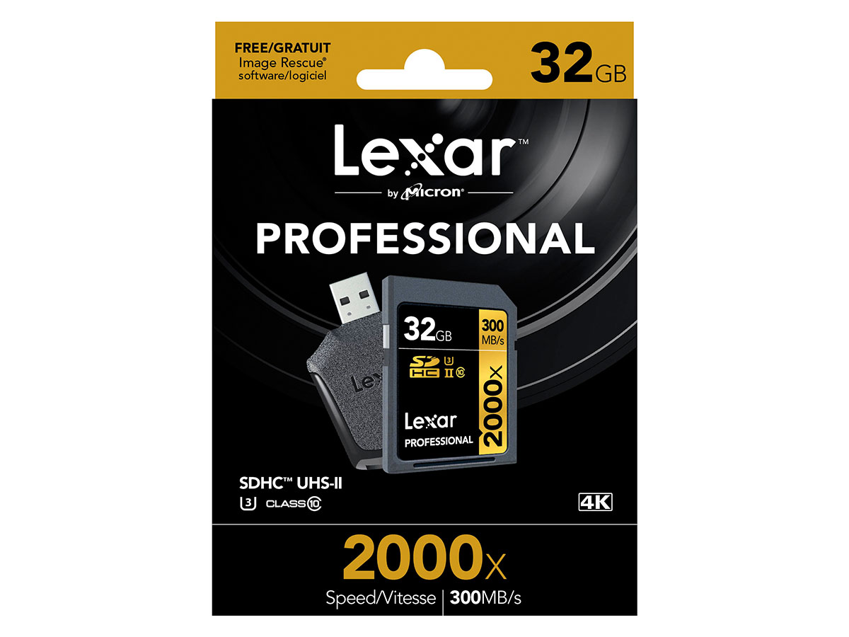 Lexar 32 GB SDHC 2000X UHS-II - Bild 2