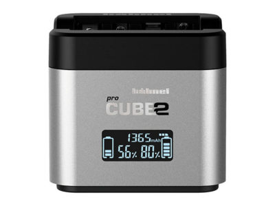 Hähnel Procube 2 dubbelladdare för Canon