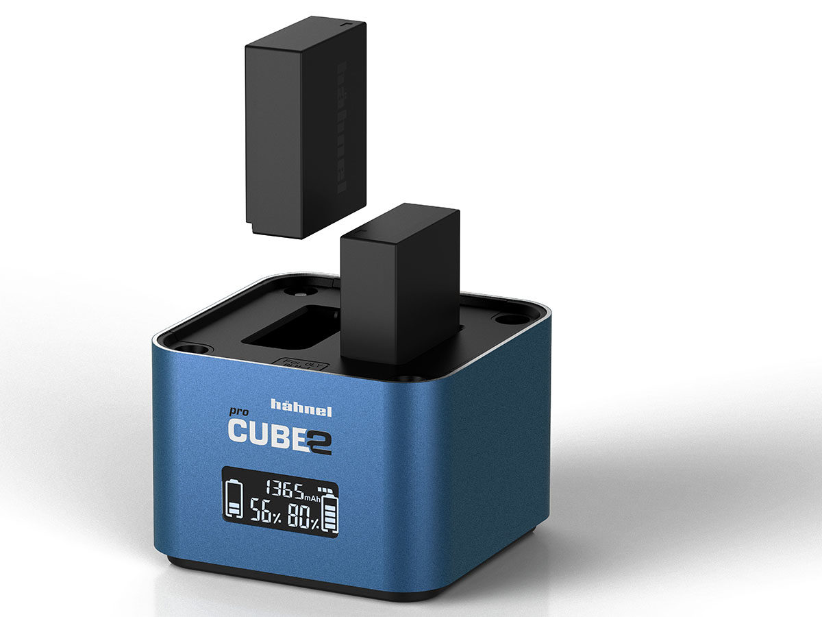 Hähnel Procube 2 batteriladdare för Fujifilm NP-W126 & Fujifilm NP-W126S eller Panasonic kamerabatterier