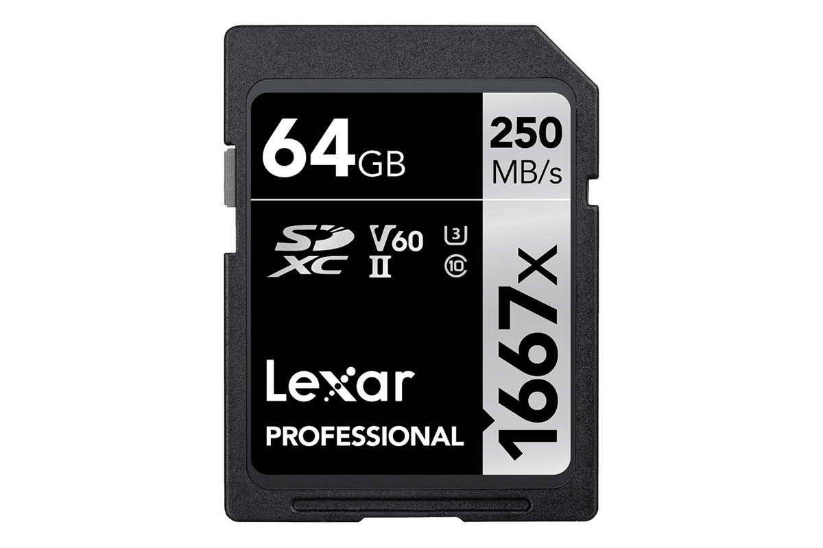 Lexar Pro 1667X 64 GB SDXC UHS-II V60